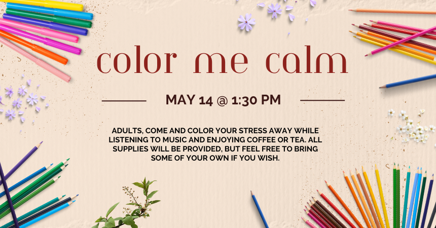 Color Me Calm May 2024